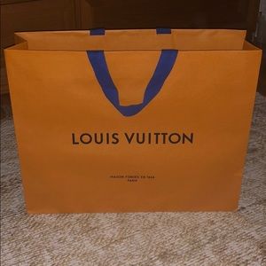 Louis Vuitton shopping bag